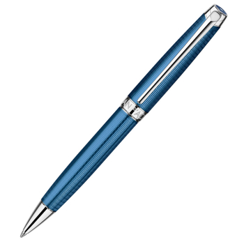 Caran d'Ache Leman, ball point Grand Bleu, blue